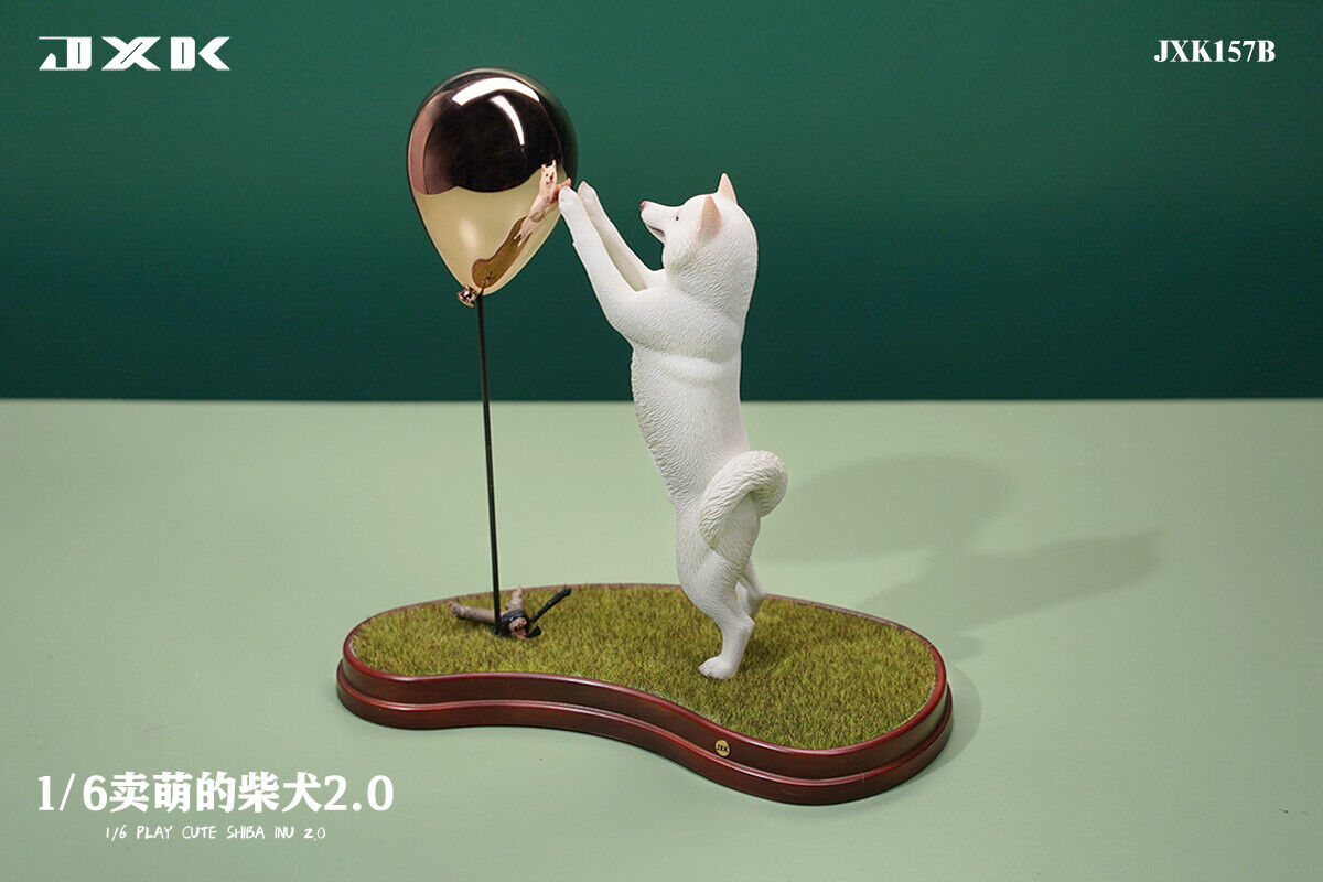 JXK 1/6 Play Cute Shiba Inu Model