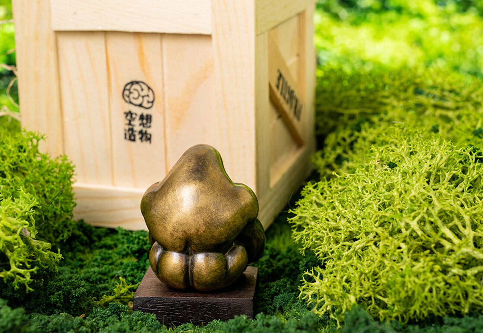 KONGZOO Brass Gorillas Model