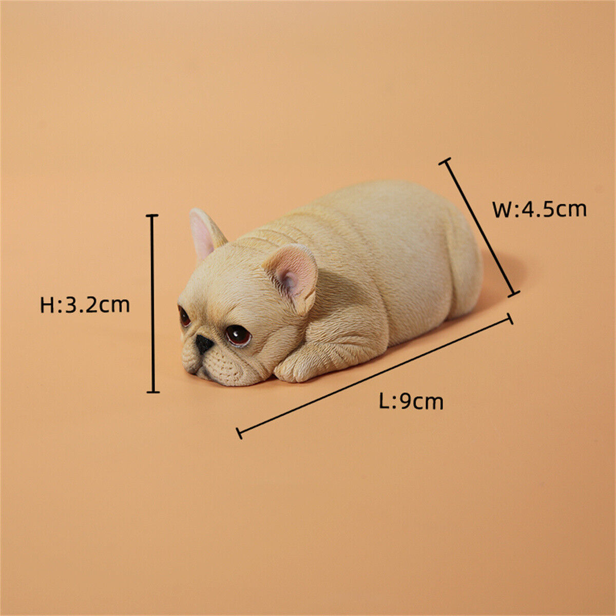 JXK Small Bread French Bulldog Model