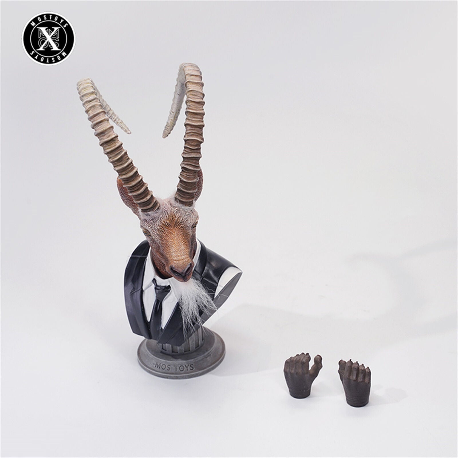 MOSTOYS シベリアアイベックス Mostoys 1/6 Siberian Ibex Head Figure – Lana Time Shop