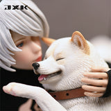 JXK 1/6 Play Cute Shiba Inu Model