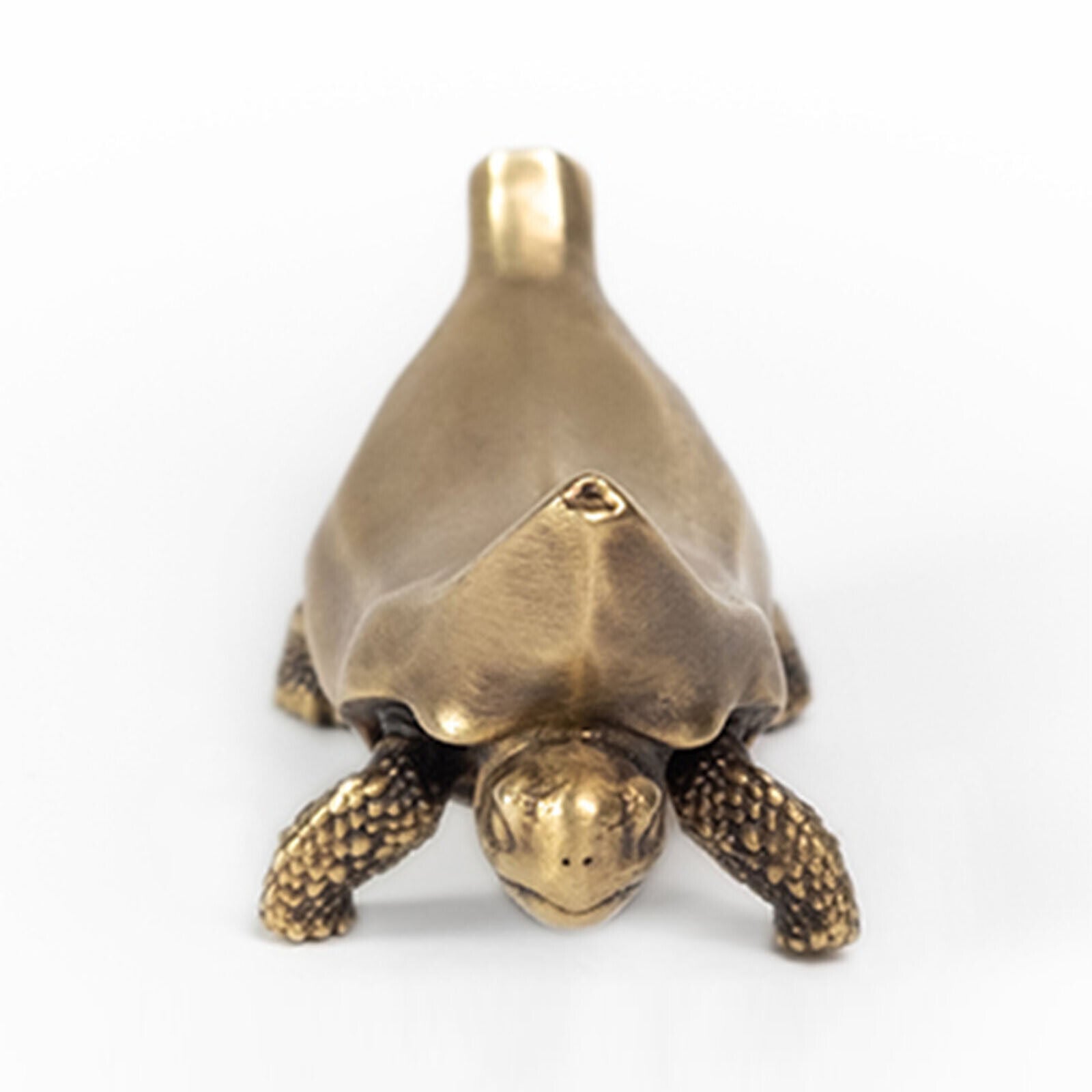 KONGZOO Brass Banana Turtle Model