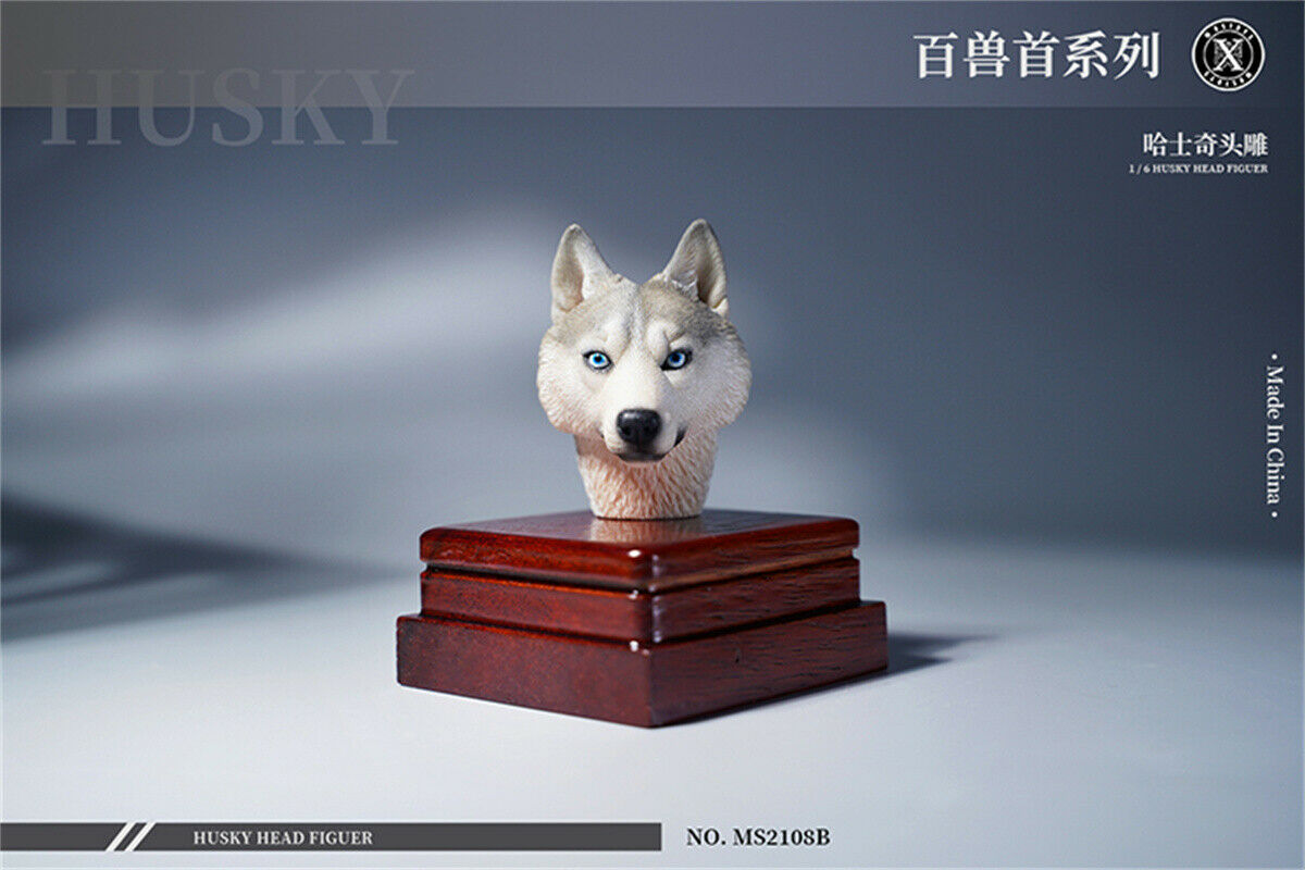 Mostoys Siberian Husky Head Figure