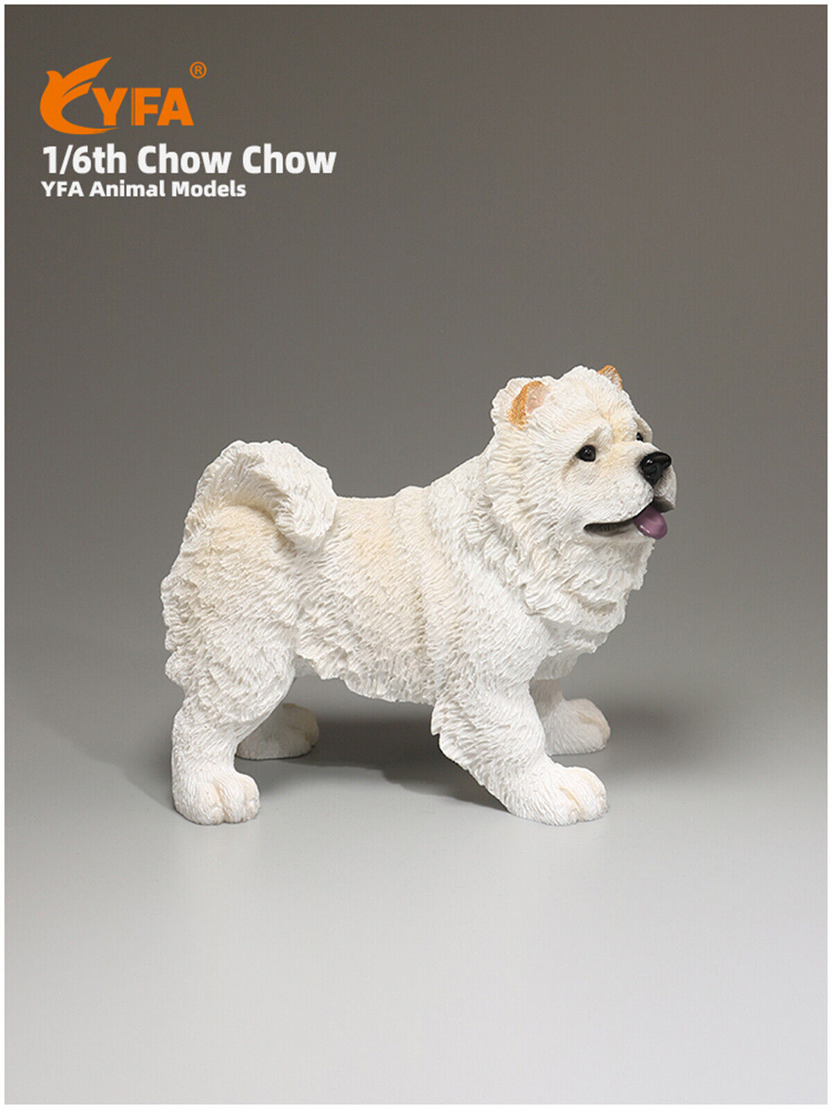 JJM 1/6 Chow Chow Dog Model