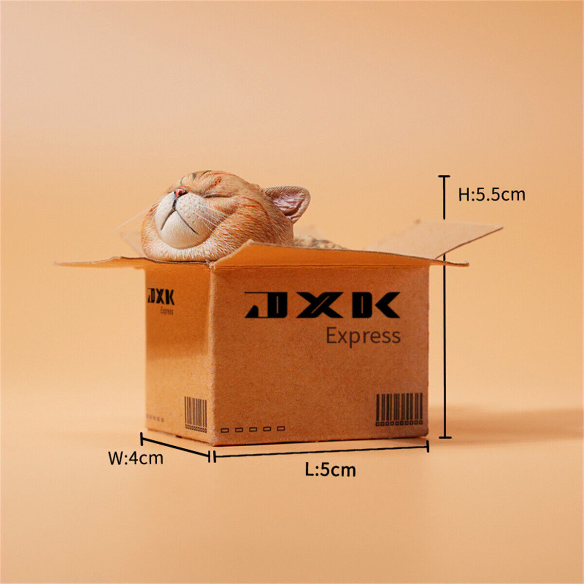 JXK The Cat In The Delivery Box Model