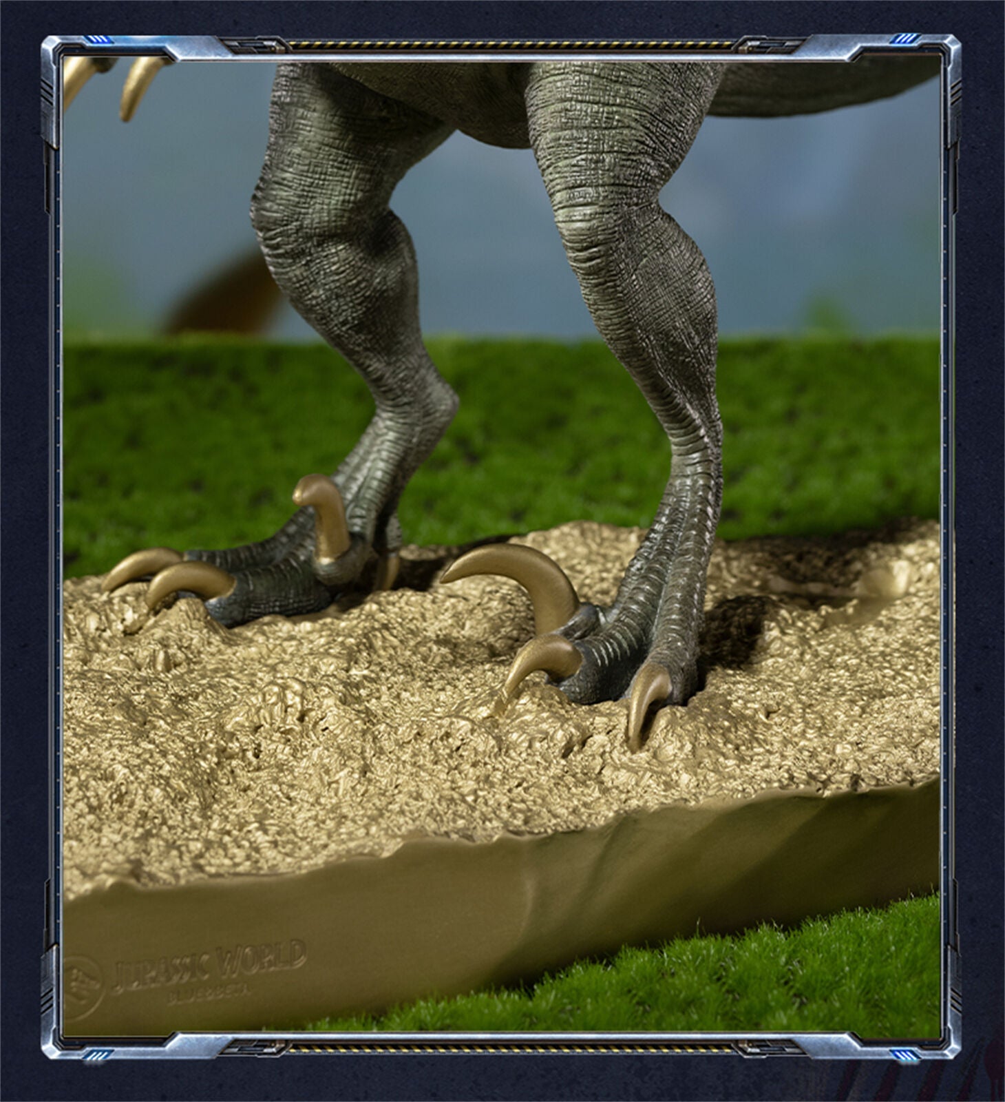 TONGSHIFU 1/8 Velociraptor & Baby Model