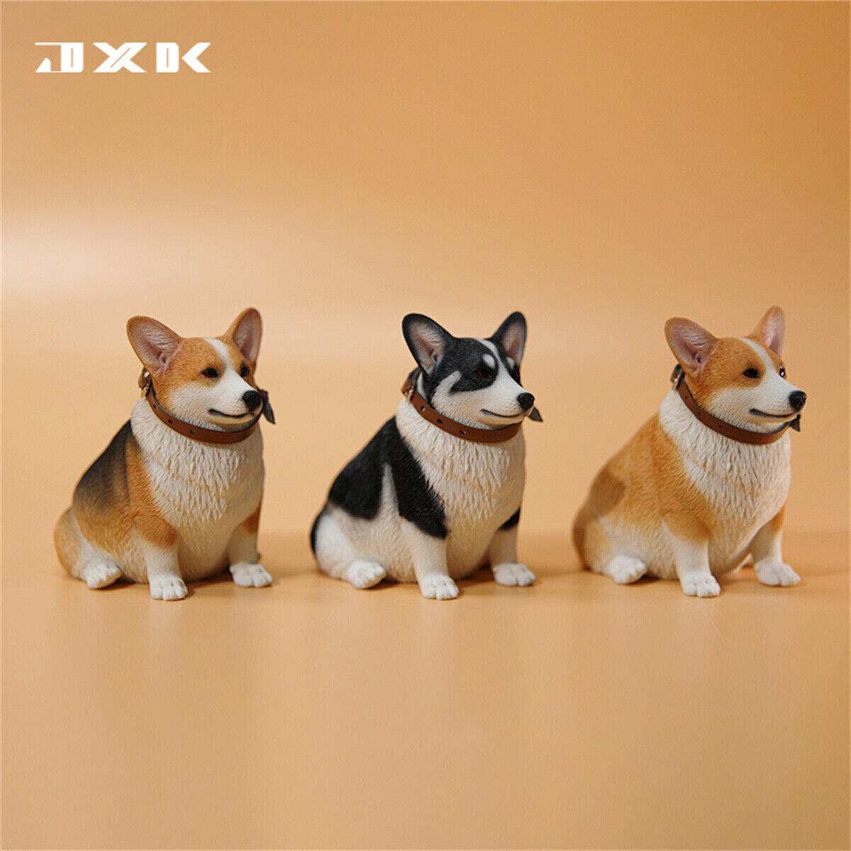 JXK 1/6 Fat Welsh Corgi Pembroke Model