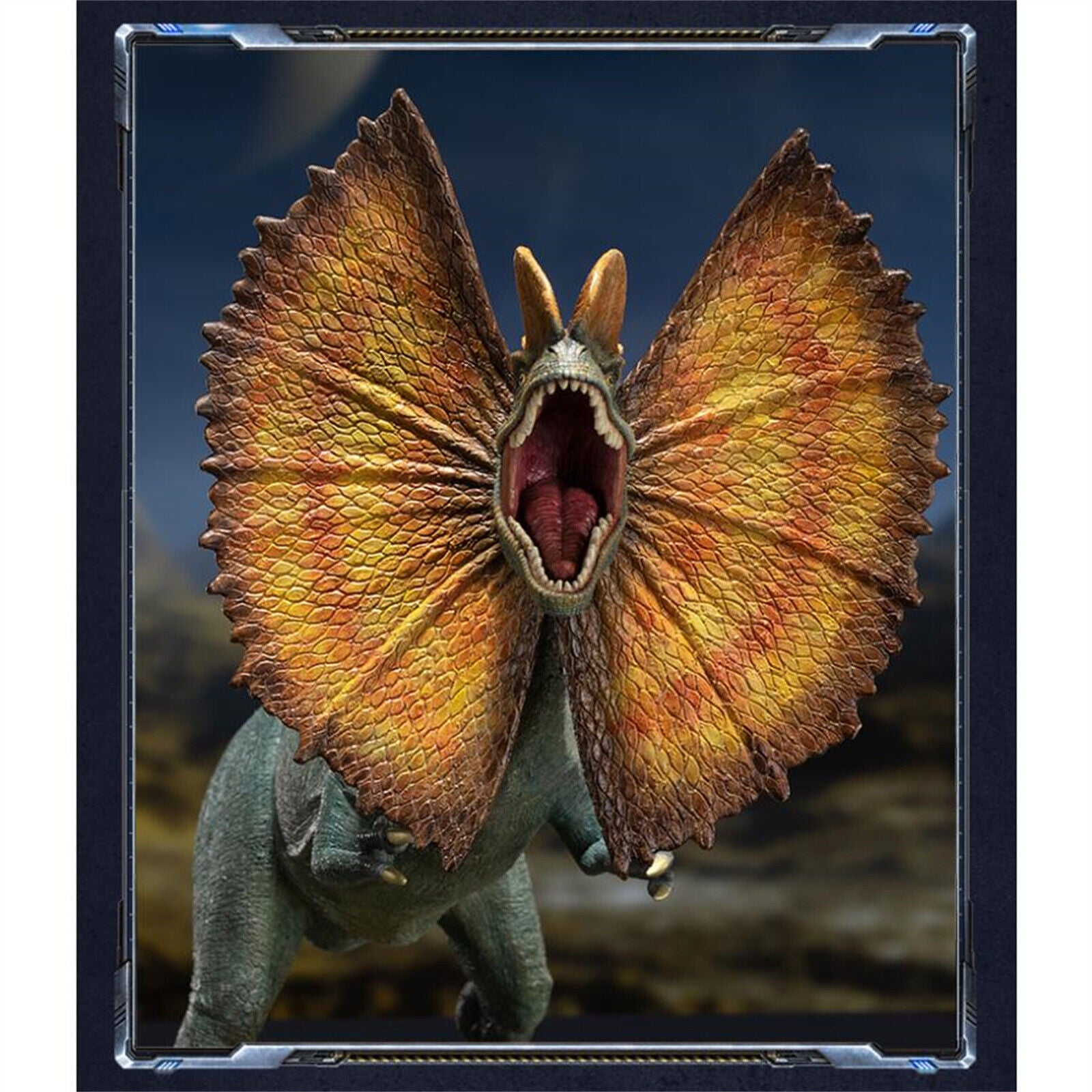 TONGSHIFU 1/10 Dilophosaurus Model