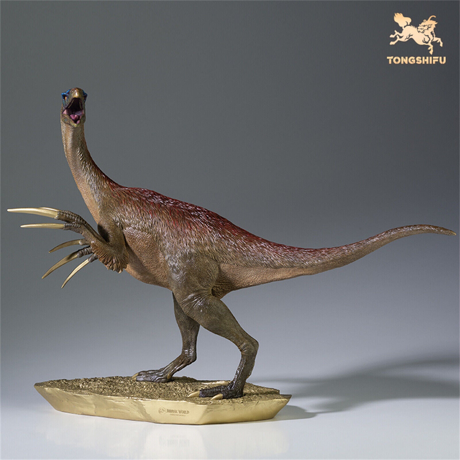 TONGSHIFU 1/18 Therizinosaurus Model
