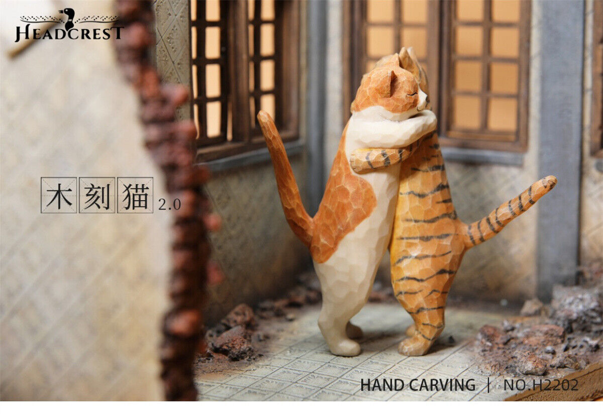 HEADCREST Woodcut Cat 2.0 Model