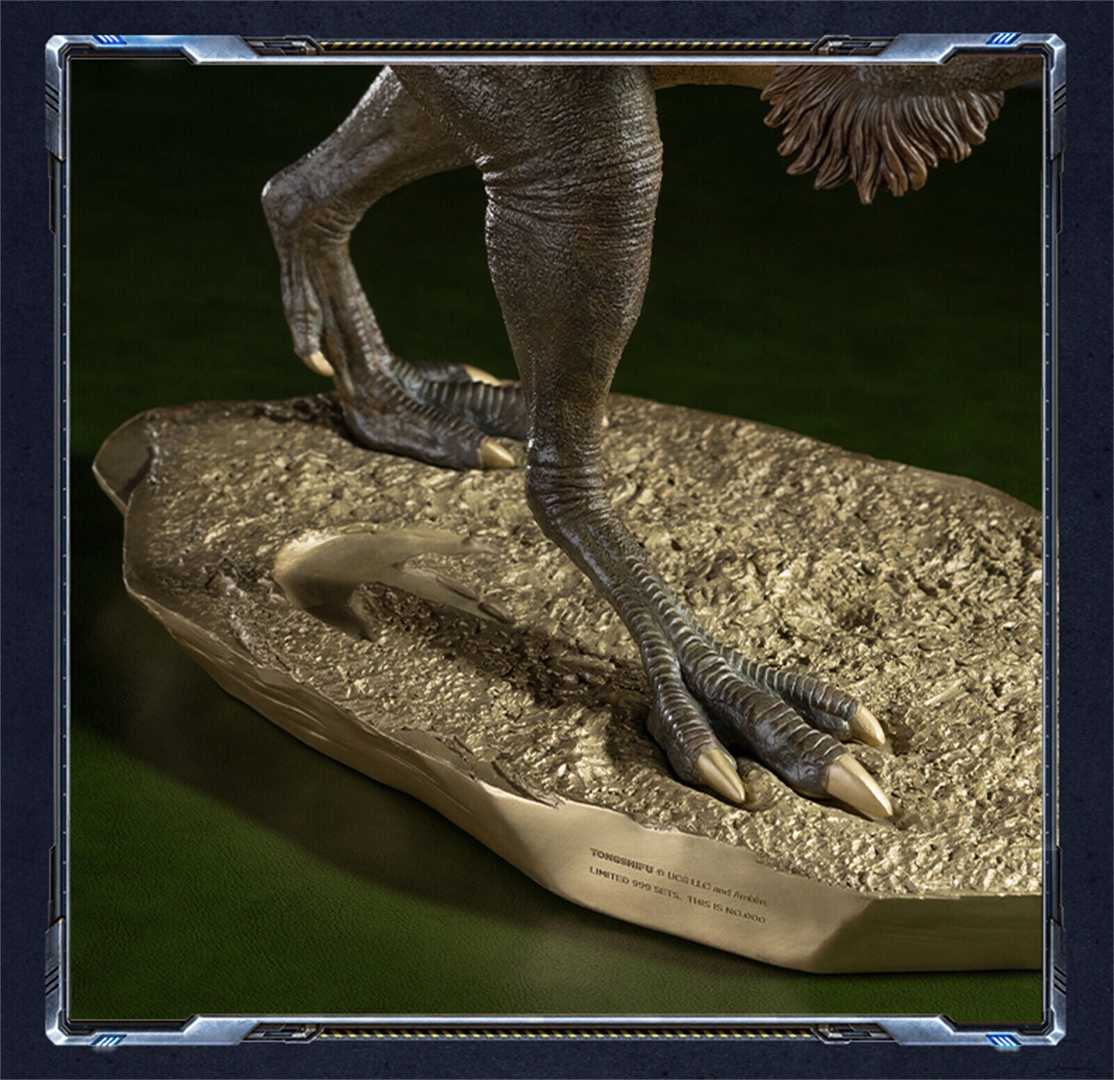 TONGSHIFU 1/18 Therizinosaurus Model