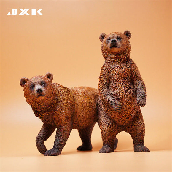 JXK 1/6 Little Brown Bear Model