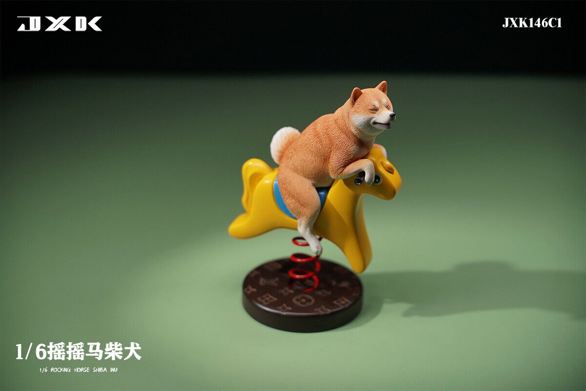 JXK 1/6 Rocking Horse Shiba Inu Model