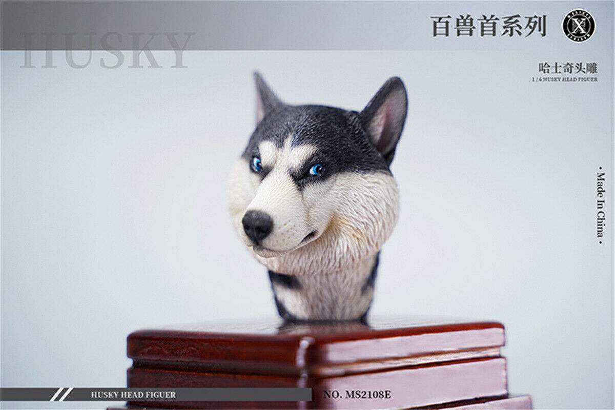 Mostoys Siberian Husky Head Figure