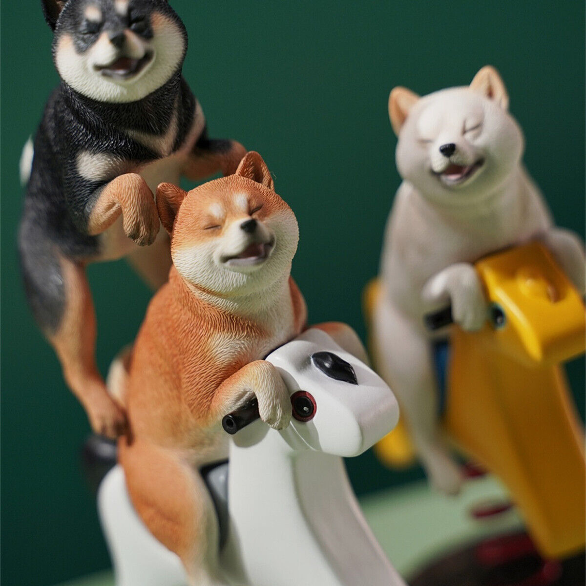 JXK 1/6 Rocking Horse Shiba Inu Model