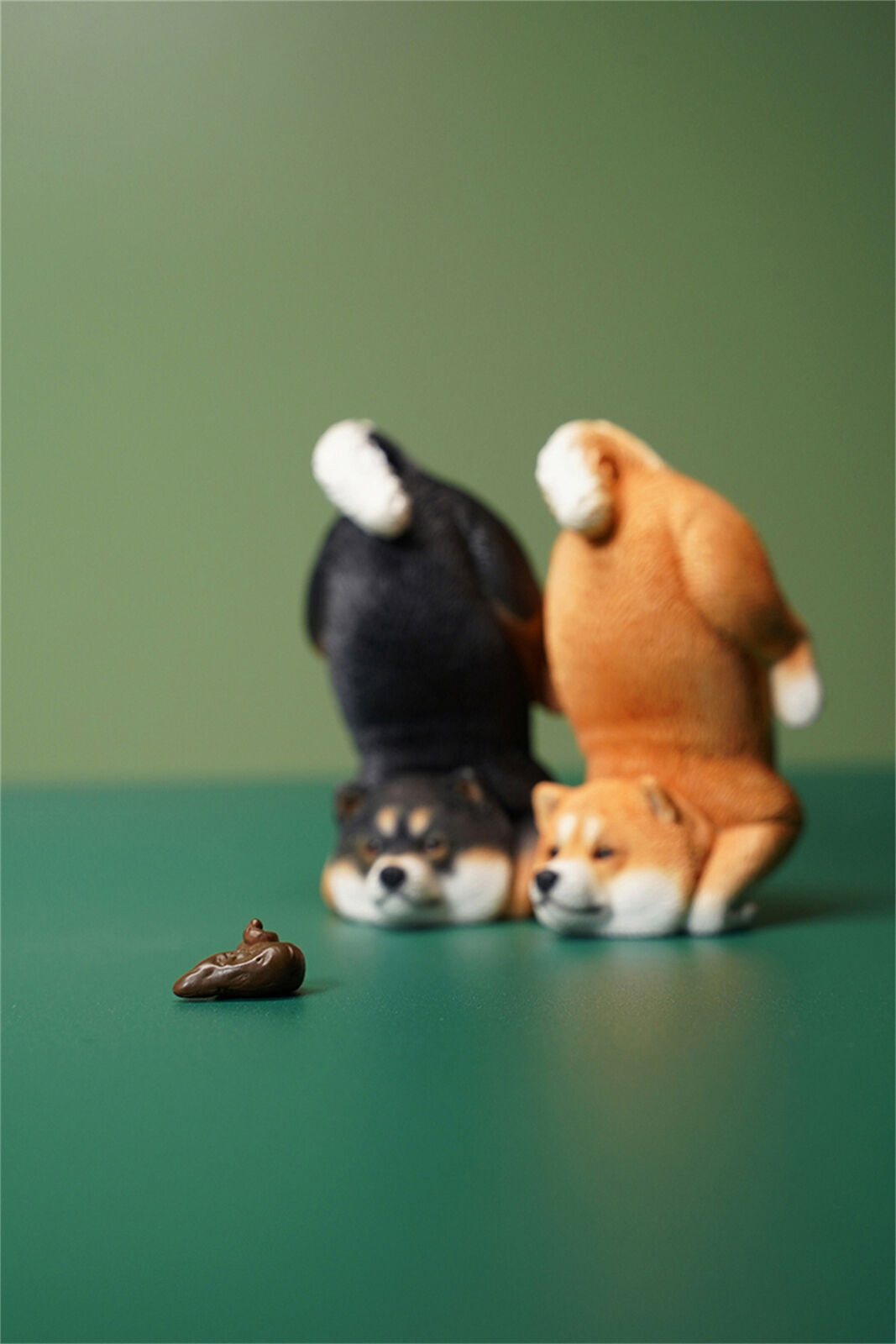 JXK 1/6 Planking Shiba Inu Model