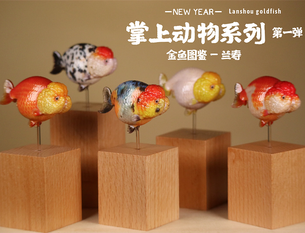 Lanshou Goldfish Model
