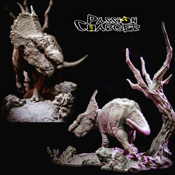 Achelousaurus Scene Model Kit