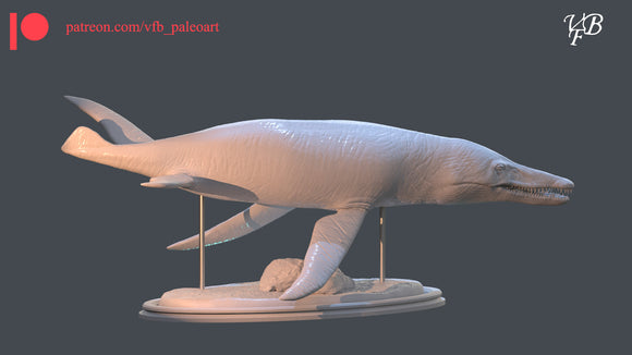 VFB Studio 1/35 Pliosaurus Scene Statue Kit