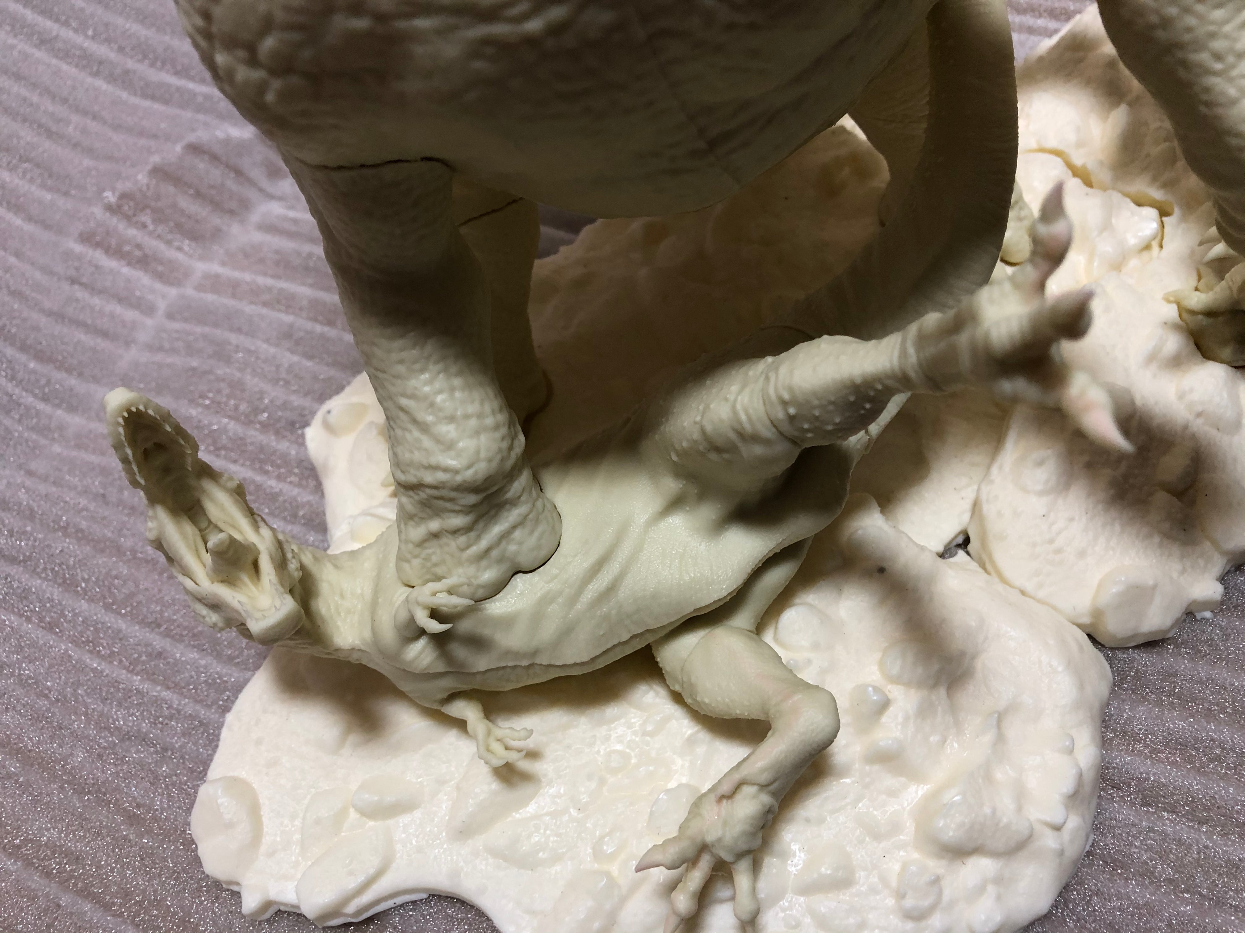 PASSION CHARGER Argentinosaurus huinculensis Fight Mapusaurus roseae Scene Dinosaur GK Statue