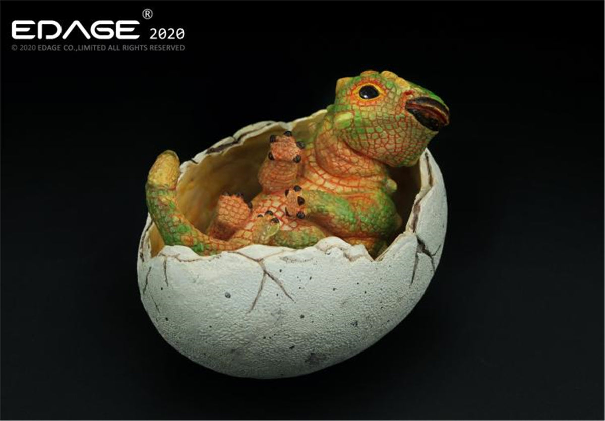 EDAGE Ankylosaurus Egg Statue