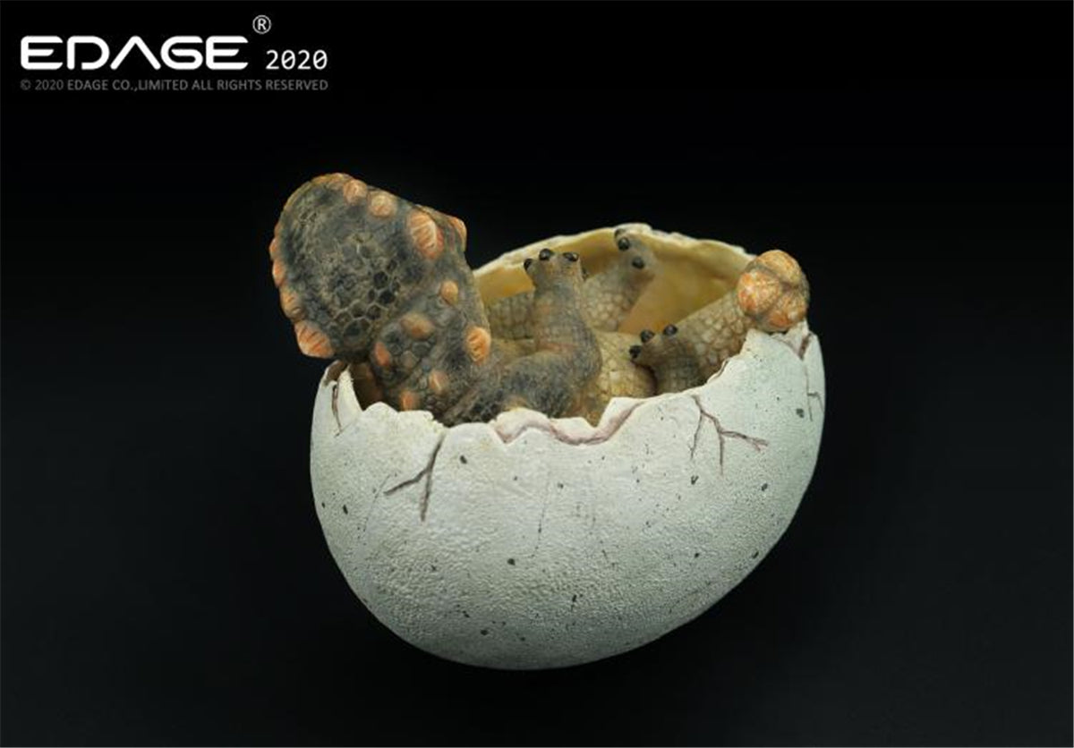 EDAGE Ankylosaurus Egg Statue