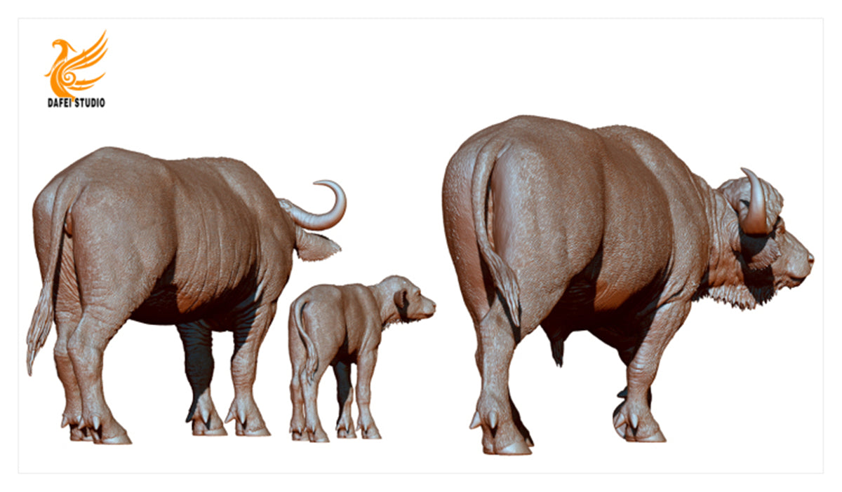 DAFEI African Buffalo Statue