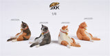 JXK 1/6 Shorthair Cat Sofa Figure