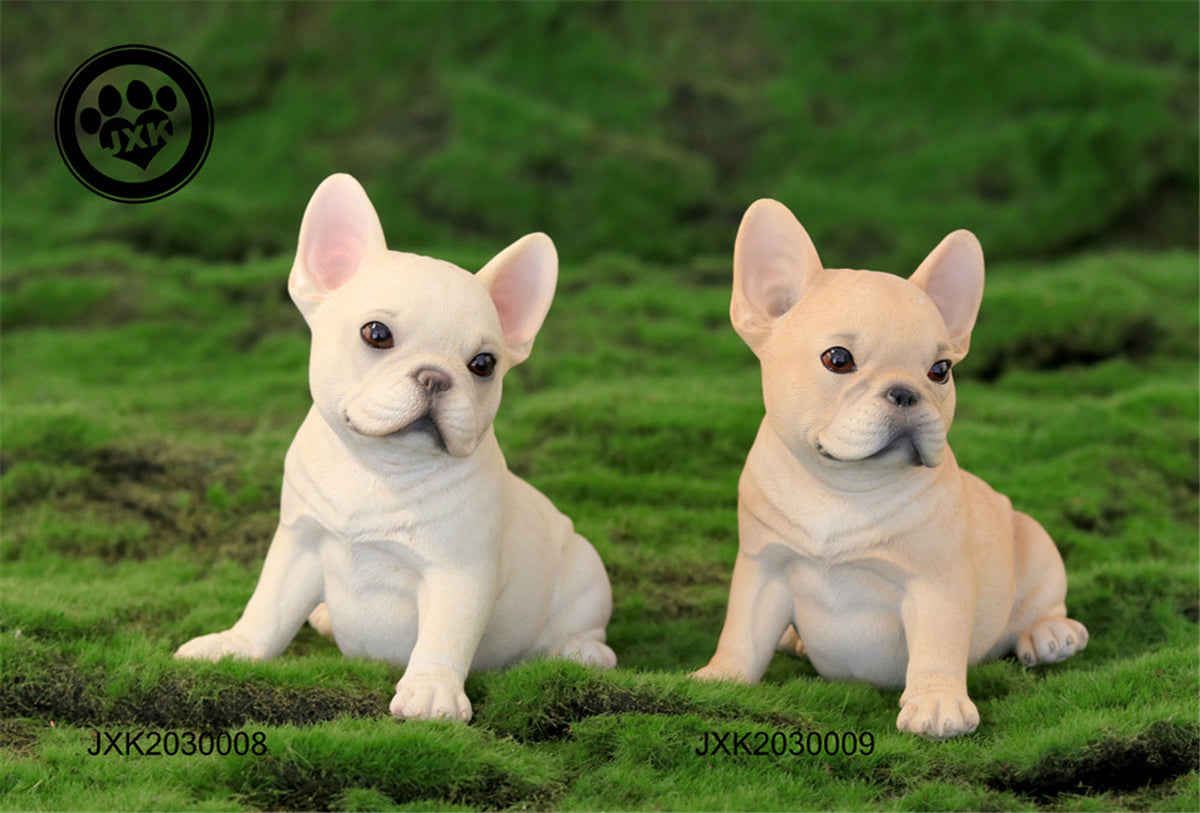 JXK Cute French bulldog Dog Pet Figure
