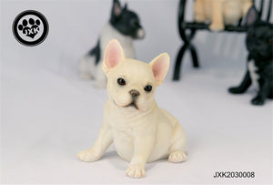 JXK Cute French bulldog Dog Pet Figure