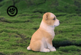 JXK Bichon Frise Schnauzer Shepherd Dog Figure