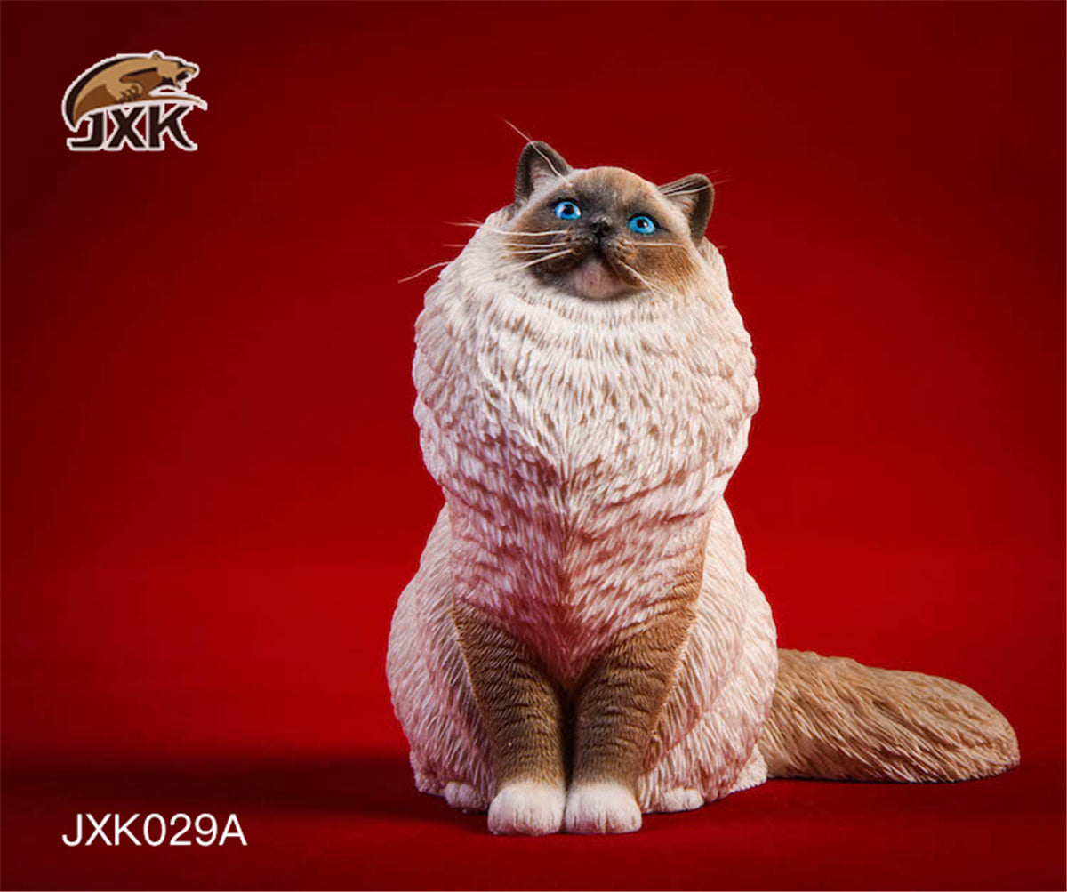 JXK 1/6 Ragdoll Cat Figure