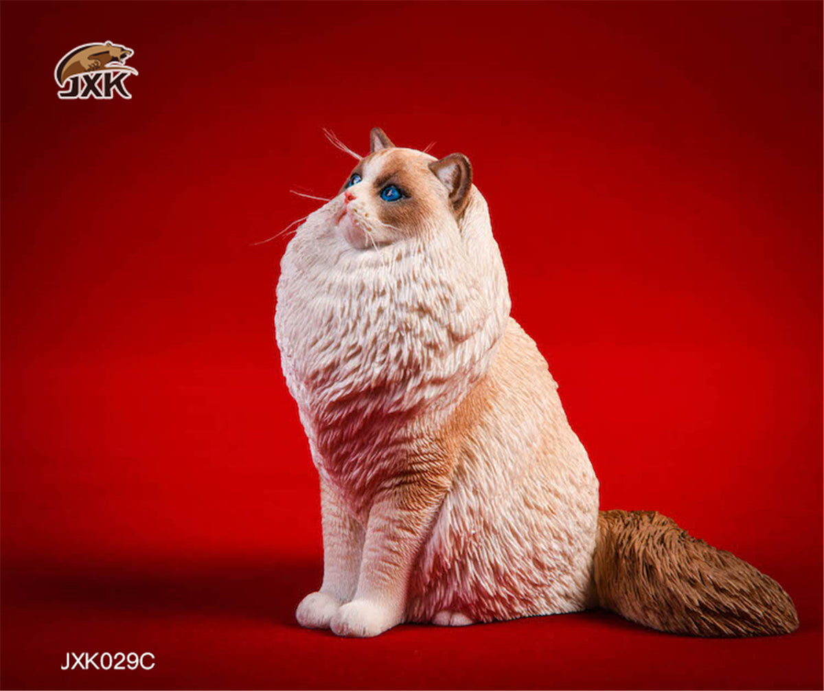JXK 1/6 Ragdoll Cat Figure