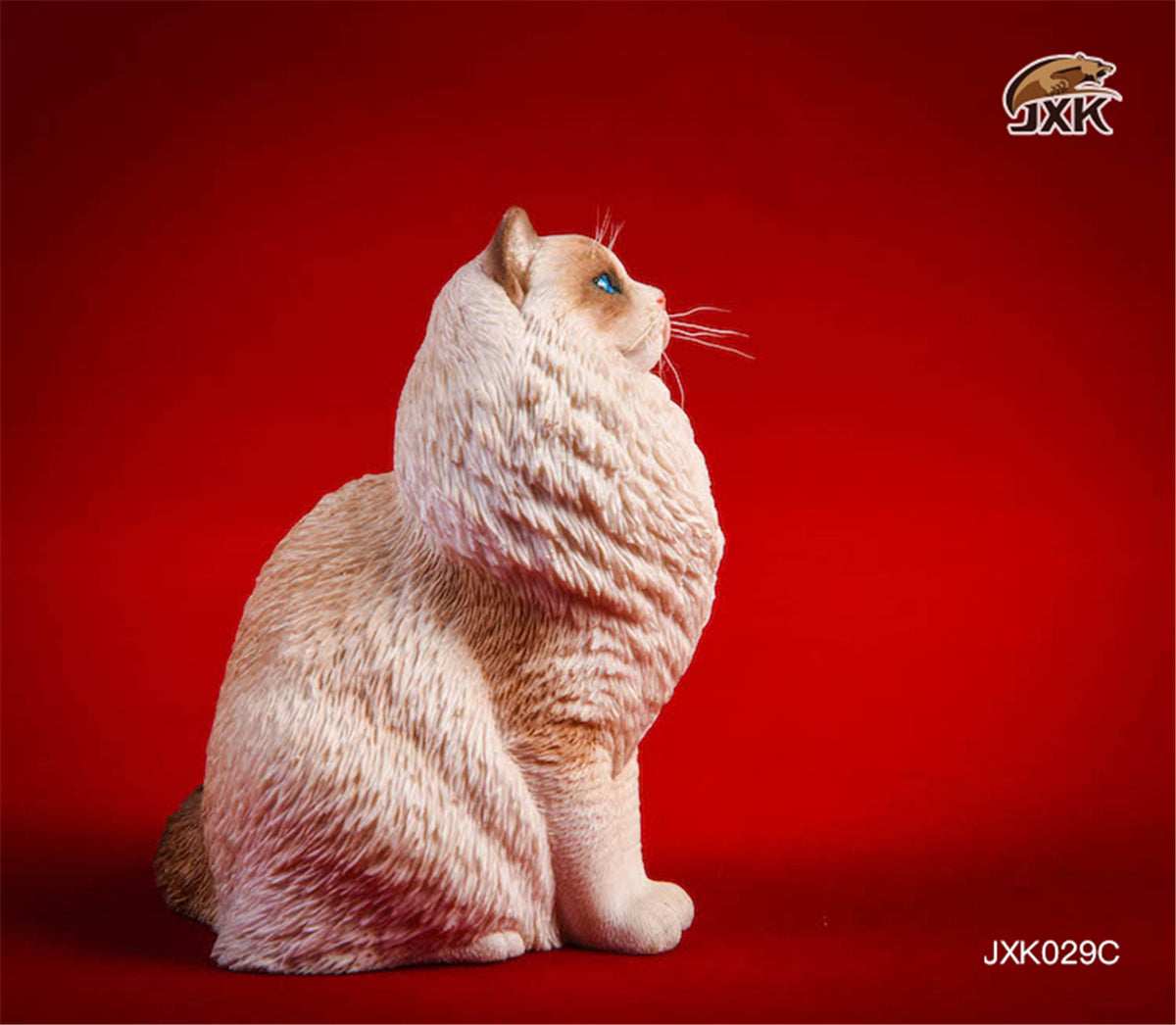 JXK 1/6 Ragdoll Cat Figure