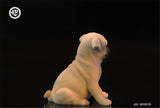 JXK Fluff Pug Dog Figure