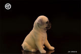 JXK Fluff Pug Dog Figure