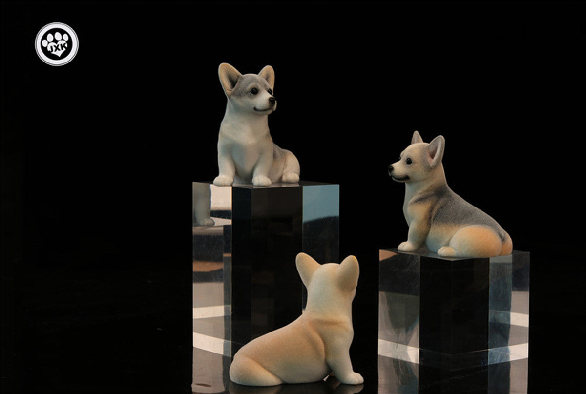 JXK Pembroke Welsh Corgi Dog Figure