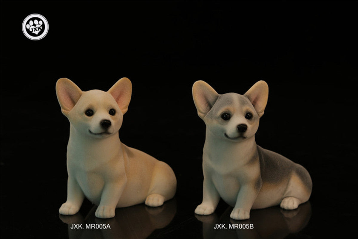 JXK Big Pembroke Welsh Corgi Dog Figure