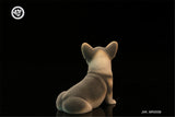 JXK Big Pembroke Welsh Corgi Dog Figure