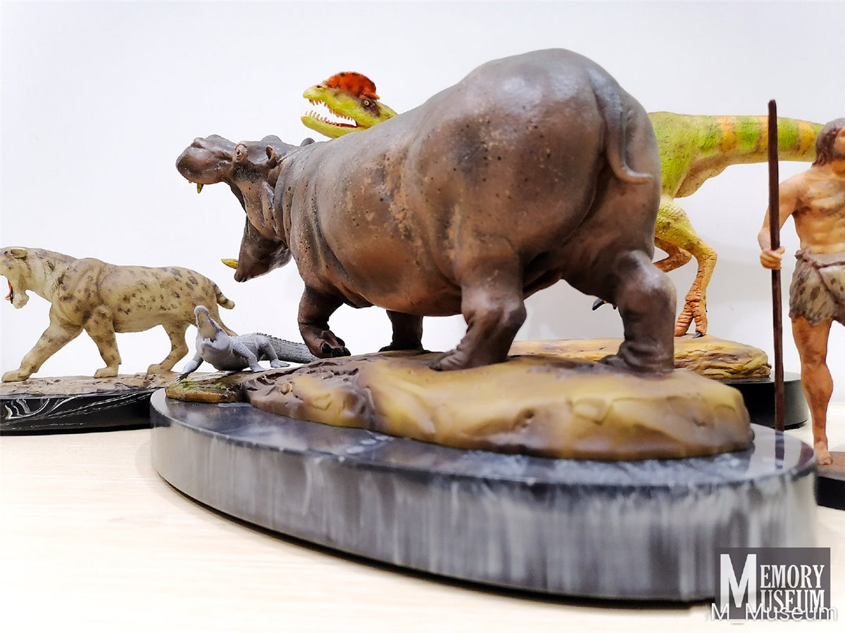 Memory Museum x Paleocraft 1/15 Hippopotamus Statue