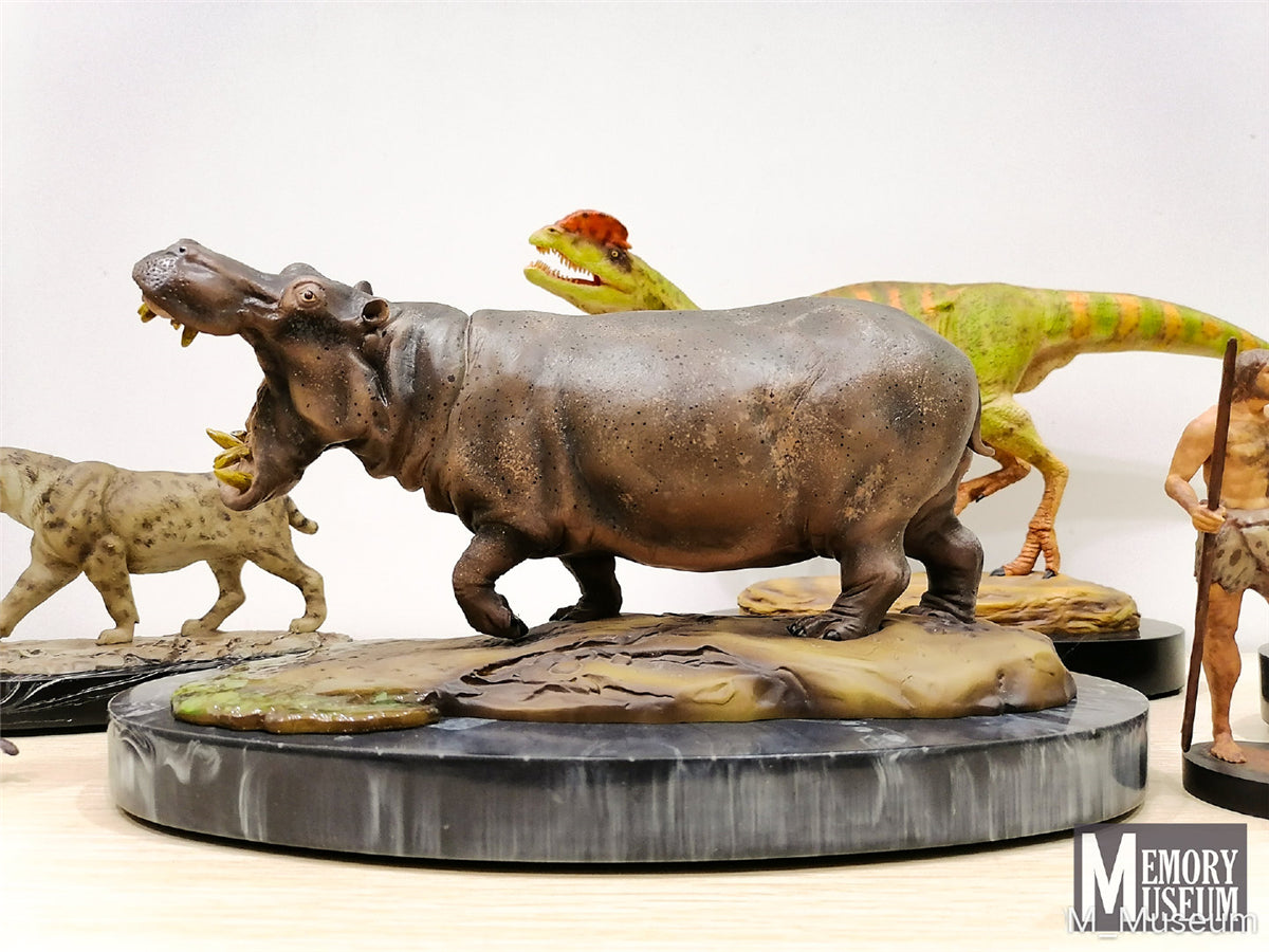 Memory Museum x Paleocraft 1/15 Hippopotamus Statue