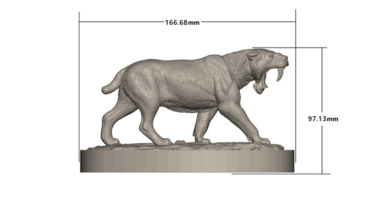 MM x Alchemy Works 1/15 Smilodon Statue