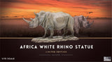 Memory Museum × Paleocraft 1/15 Africa White Rhinos Statue