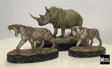 Memory Museum × Paleocraft 1/15 Africa White Rhinos Statue