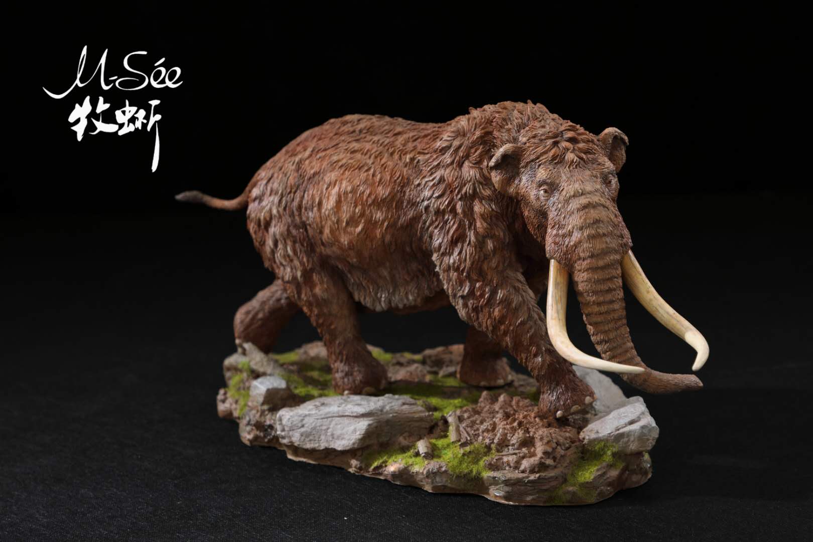 MuSee 1/18 Mammut americanum Mastodon Statue