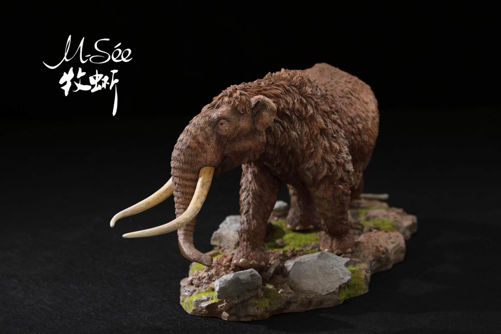 MuSee 1/18 Mammut americanum Mastodon Statue