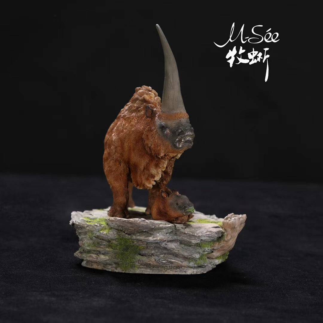 MuSee 1/35 Elasmotherium Family Scene Statue
