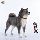 JXK 1/6 Japanese Akita Dog Figure