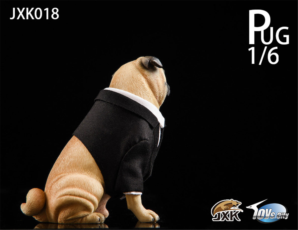 JXK Suit Pug Figure
