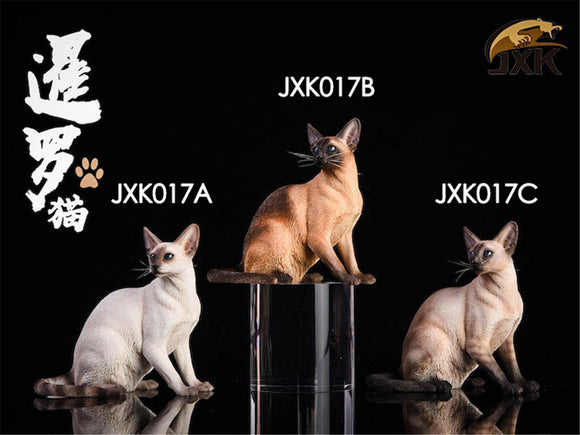 JXK 1/6 Siamese Cat Figure